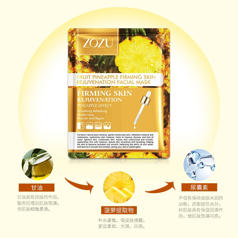 Fruit Mask Mangosteen Facial Mask Anti-Aging Oil-control