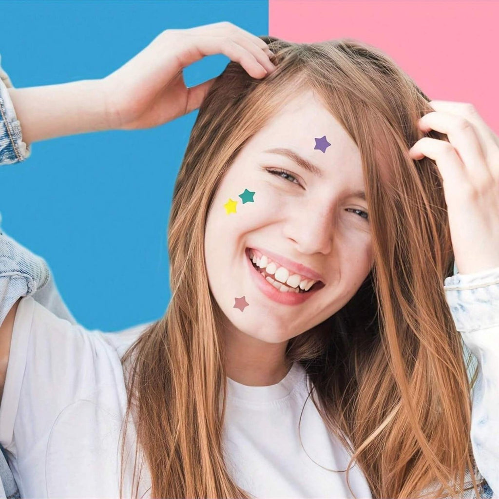 Acne Patches Party Stickers Heart-shaped Stickers
