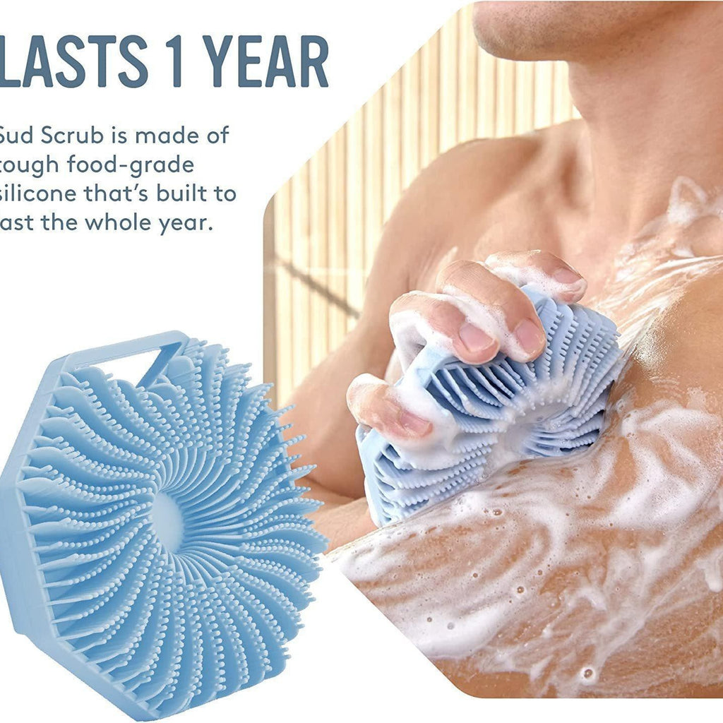 Soft Silicone Body Scrubber Bath Brush