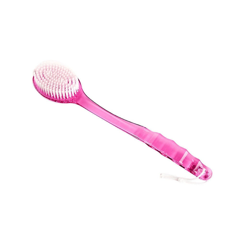 Bath Shower Sponge Scrubber Brushes With Handle Exfoliating Scrub Skin Massager Exfoliation Bathroom Brush