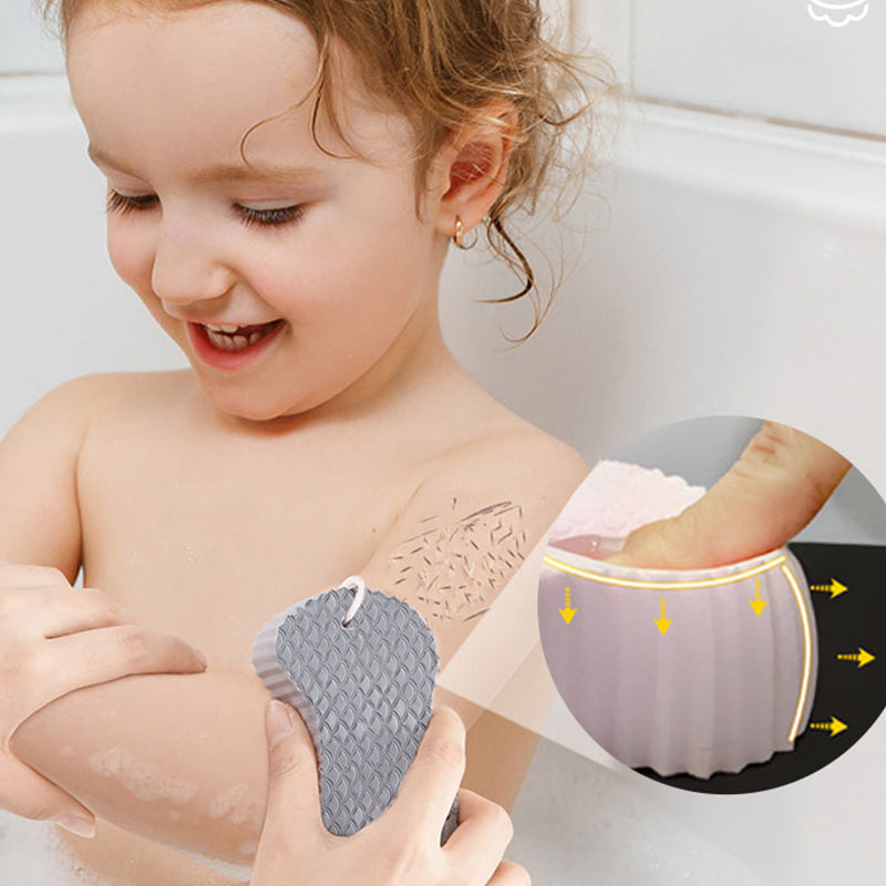 Rubbing Mud Sponge Fish Baby Bath Sponge Bath Brush