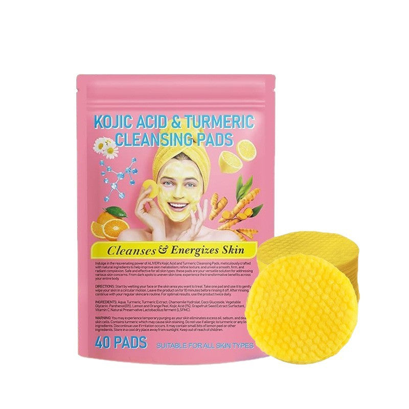 Kojic Acid Pads Gentle Exfoliating Cleansing Pad