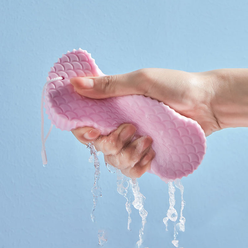 Rubbing Mud Sponge Fish Baby Bath Sponge Bath Brush