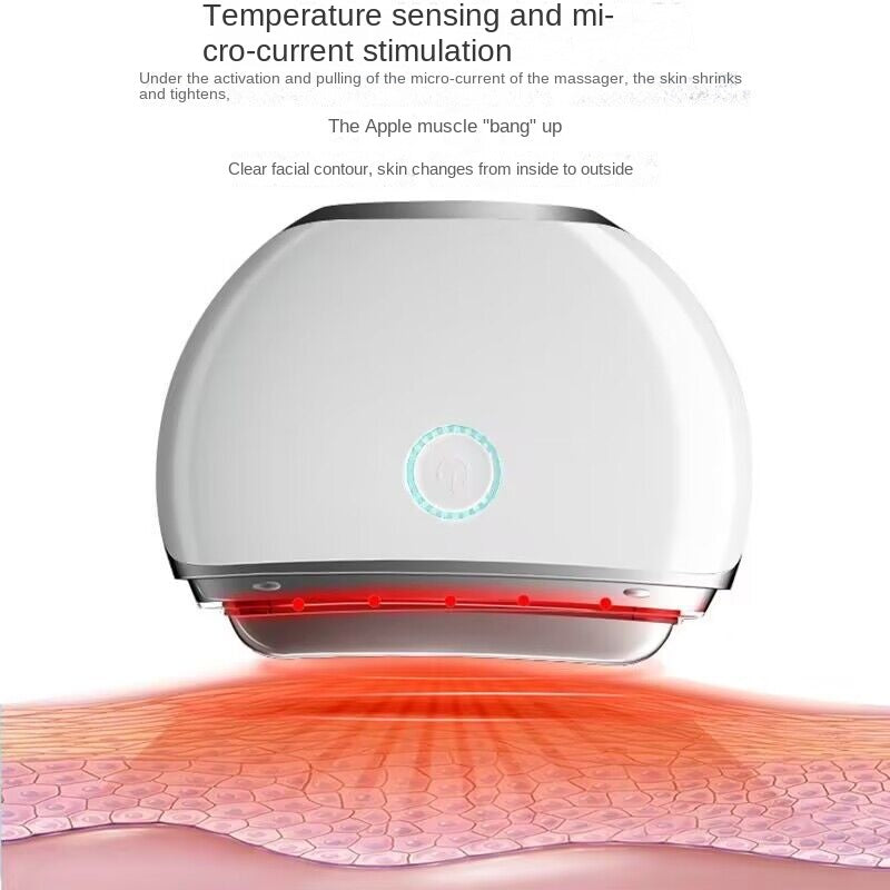 Electric Scraping Machine Facial Massager Heating Vibration Color