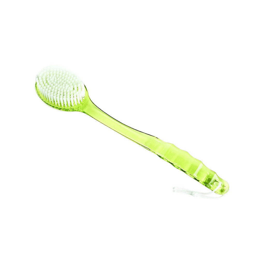 Bath Shower Sponge Scrubber Brushes With Handle Exfoliating Scrub Skin Massager Exfoliation Bathroom Brush