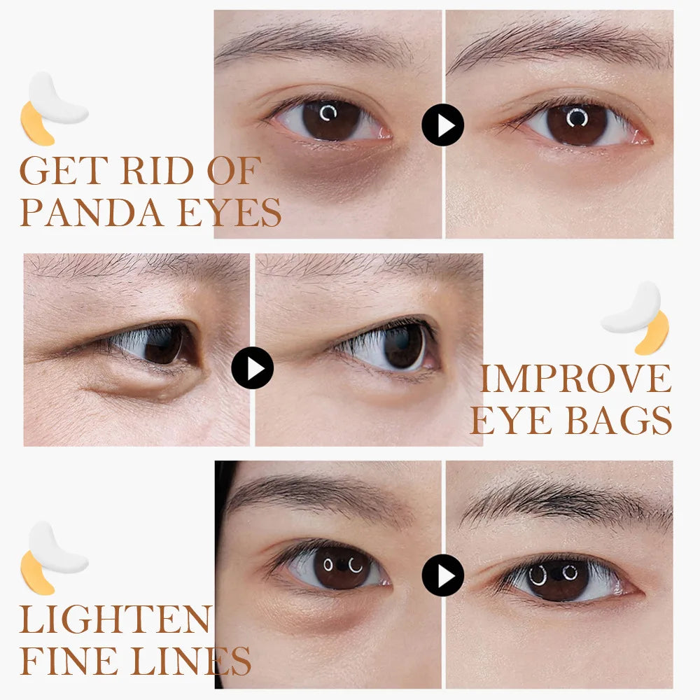 24K Gold Crystal Collagen Eye Mask